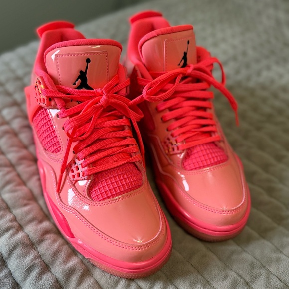 Air Jordan 4 Retro HOT PUNCH Size 8 Women’s RARE - Picture 10 of 10
